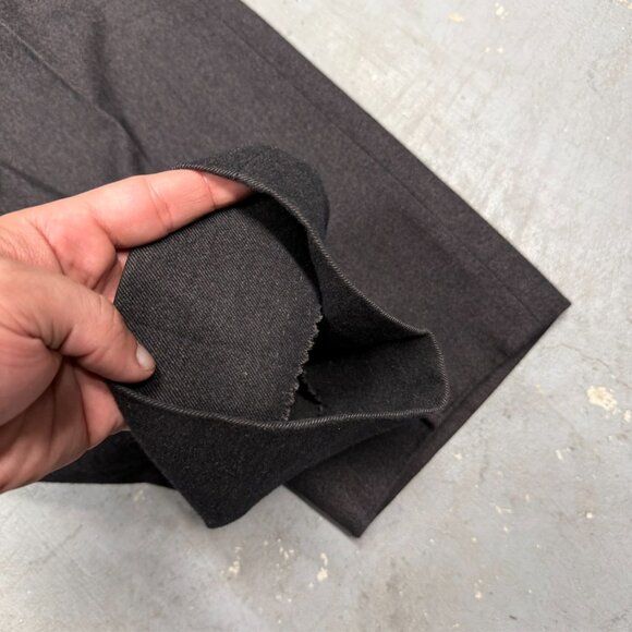 Valentini Flannel Twill Cotton Trousers Brown Pants Made in Italy Soft W 36 - Picture 7 of 10